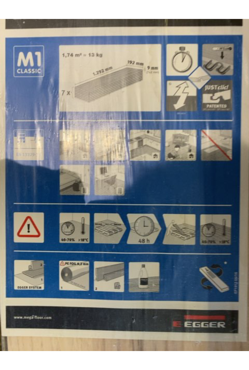 Megafloor laminat gulv